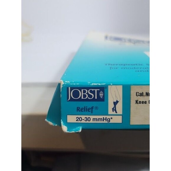 Jobst Medical Legwear Relief Knee High Compression Socks Medium Beige - Picture 13 of 13